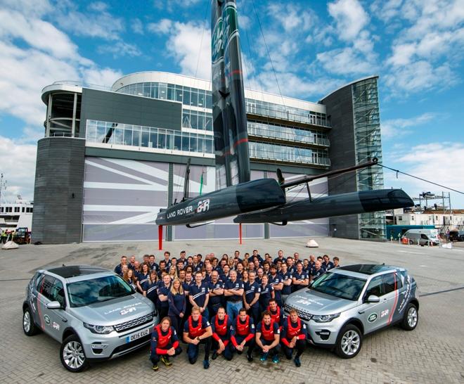 The Land? Rover B?AR team ?are now ?fully op?erationa?l from t?heir new? Portsmo?uth home? - 35th America's Cup © Land Rover BAR